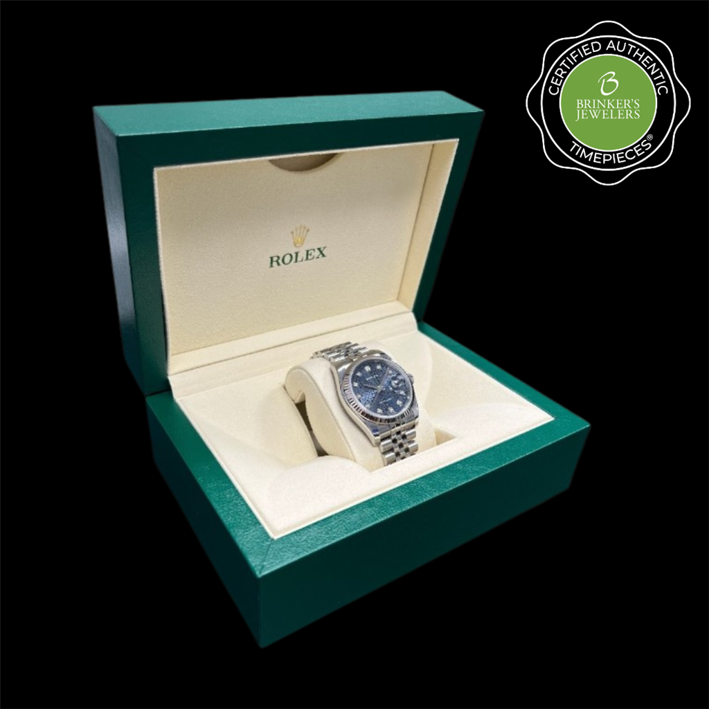 Certified Authentic Rolex Oyster Perpetual Datejust
