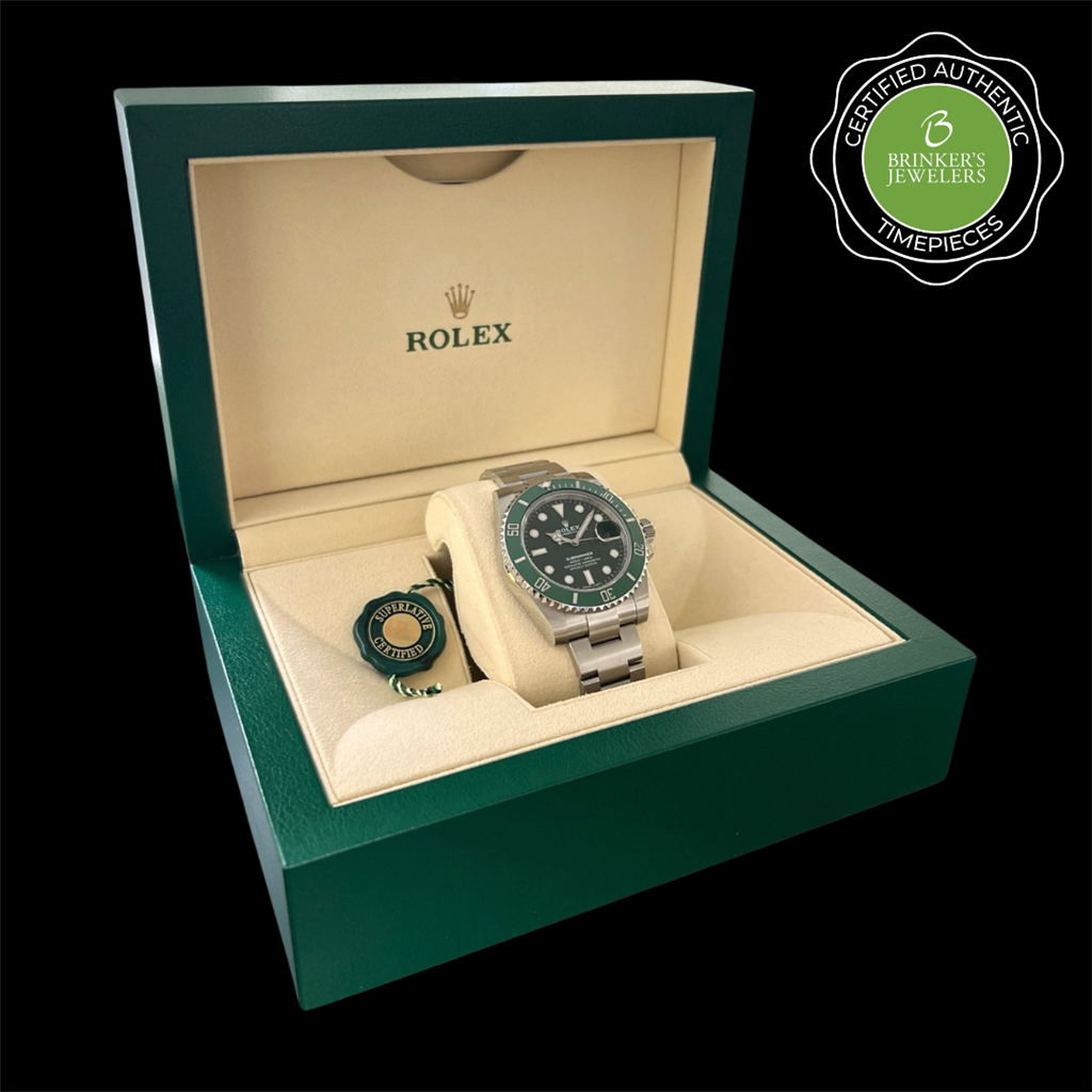 Certified Authentic Rolex Oyster Perpetual Submariner Date 40mm