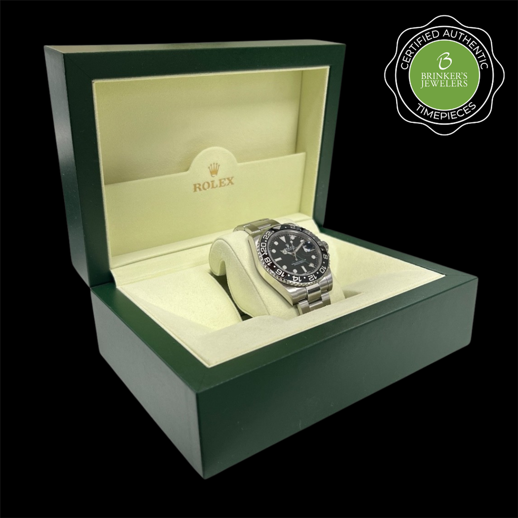 Certified Authentic Rolex GMT Master II