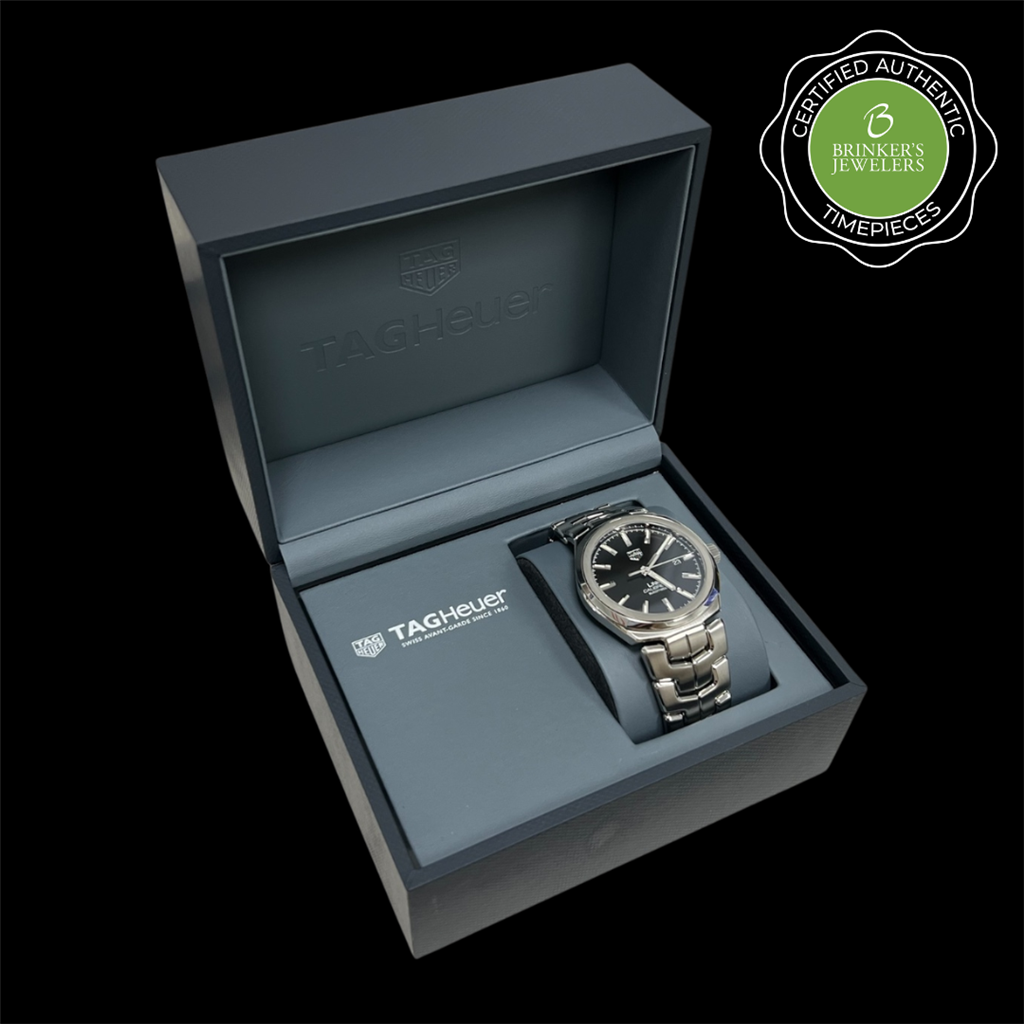 Certified Authentic TAG Heuer Link Date 41mm WBC2110.BA0603 - inside the box