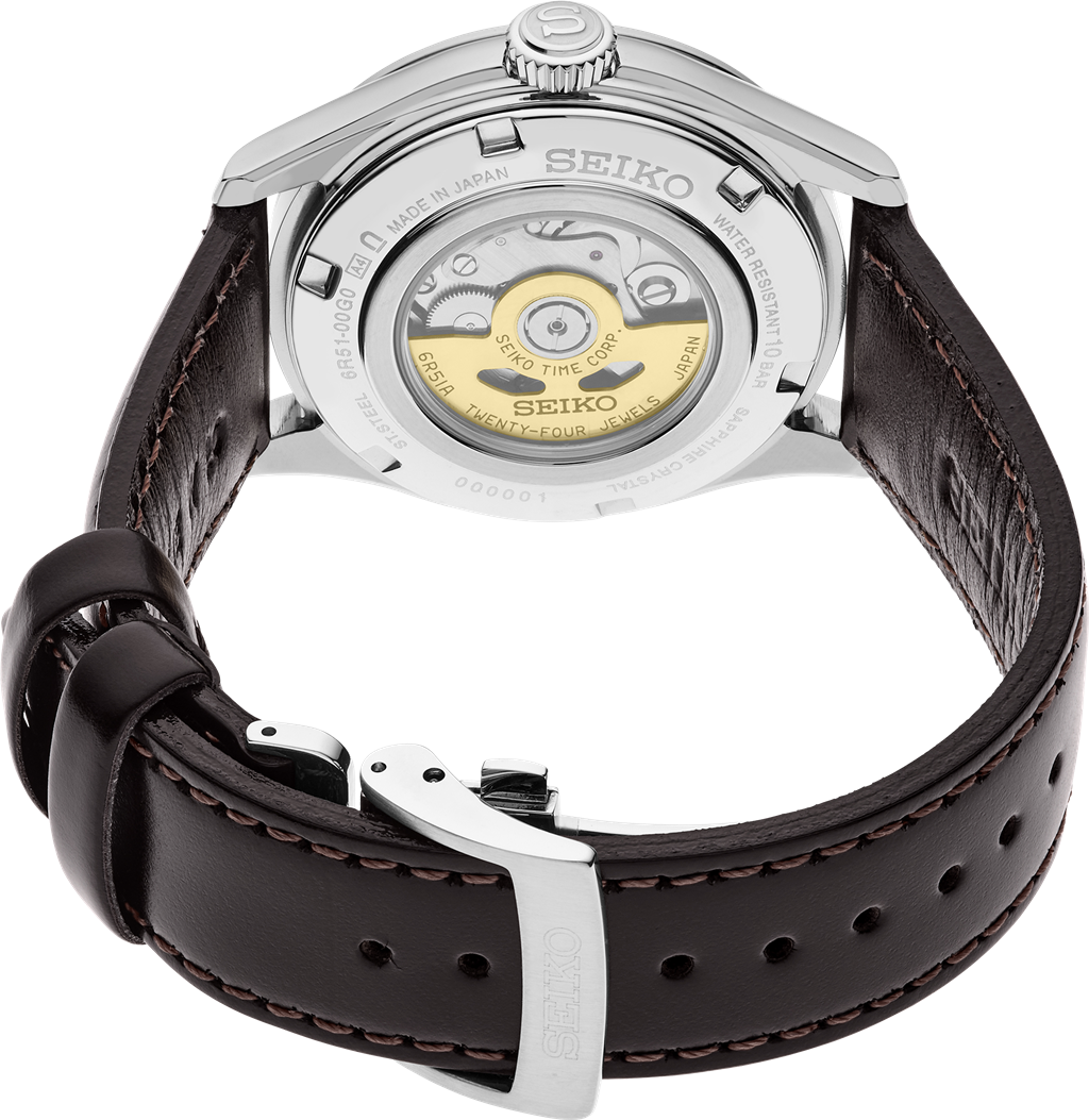 Presage Classic Series Stainless Steel Light Pink Dial Automatic Watch – HCC003