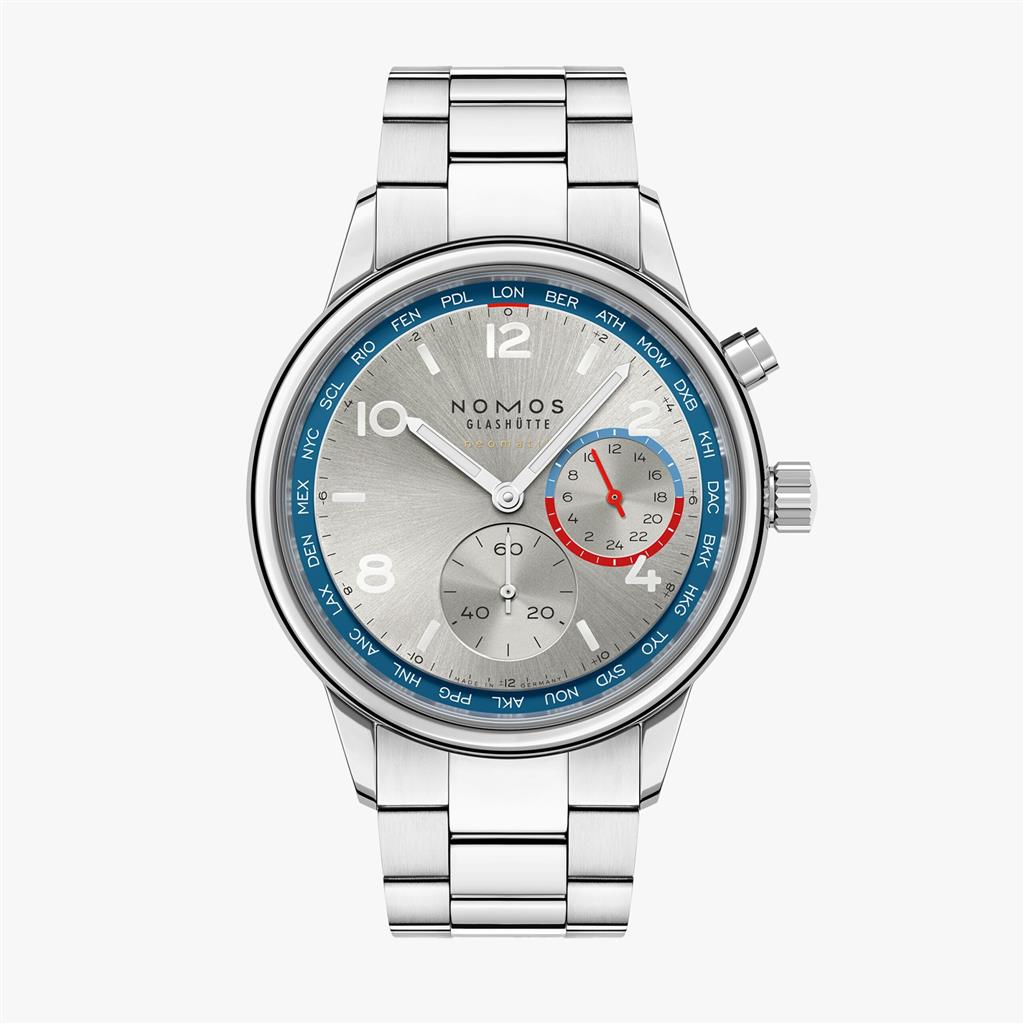 Club Sport neomatik Worldtimer Silver 791