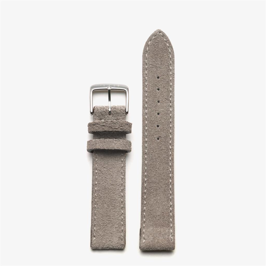 19mm Beige Velour Nomos Glashutte Watch Strap - S