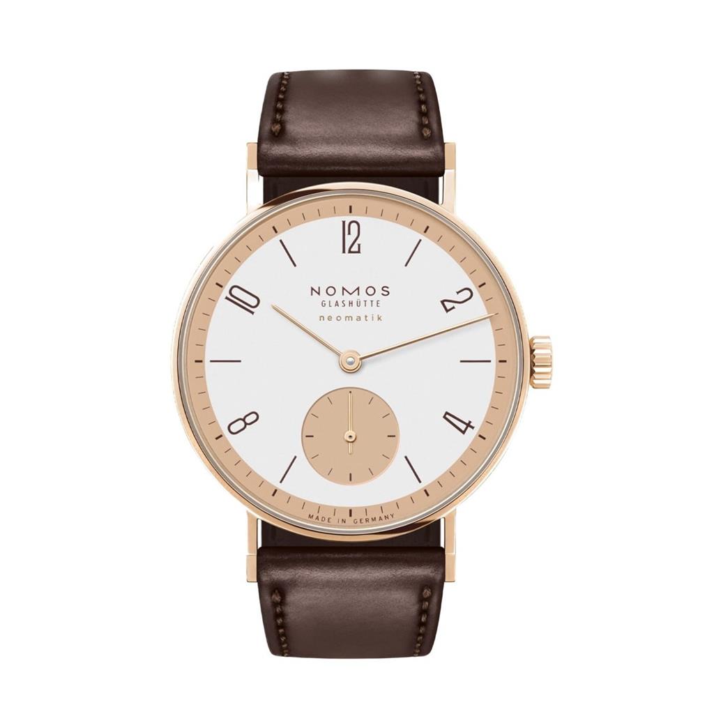 NOMOS Tangente Rose Gold Neomatik – 175 Years Watchmaking Glashütte Limited Edition