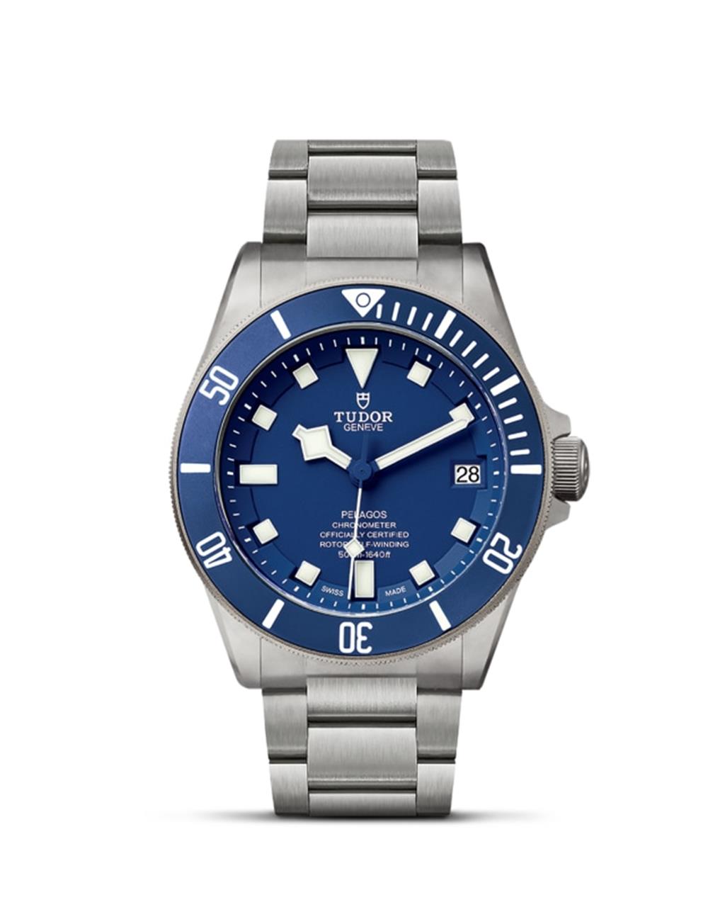 Pelagos 42mm Titanium and Steel - M25600TB-0001