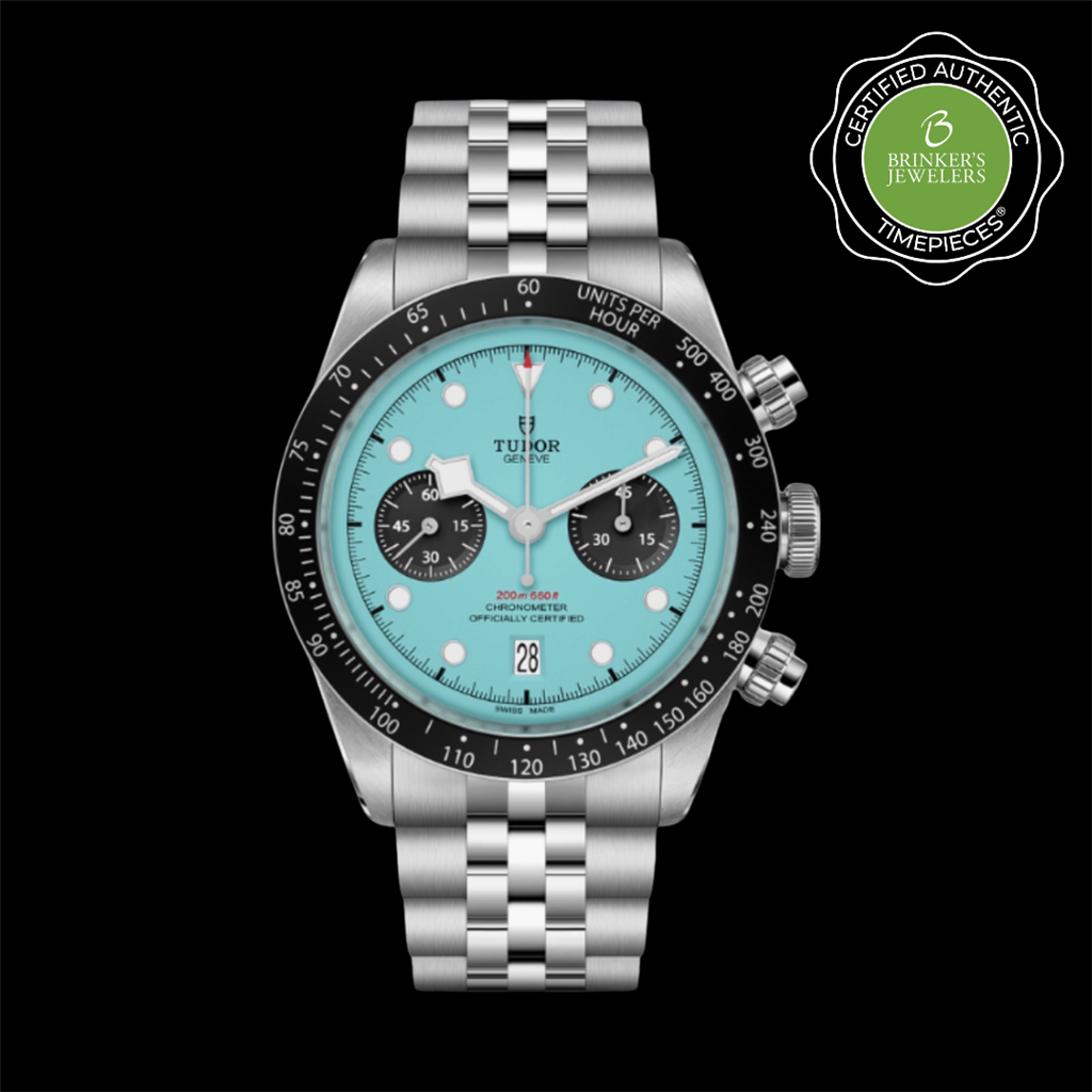 Certified Authentic Tudor Black Bay Chrono