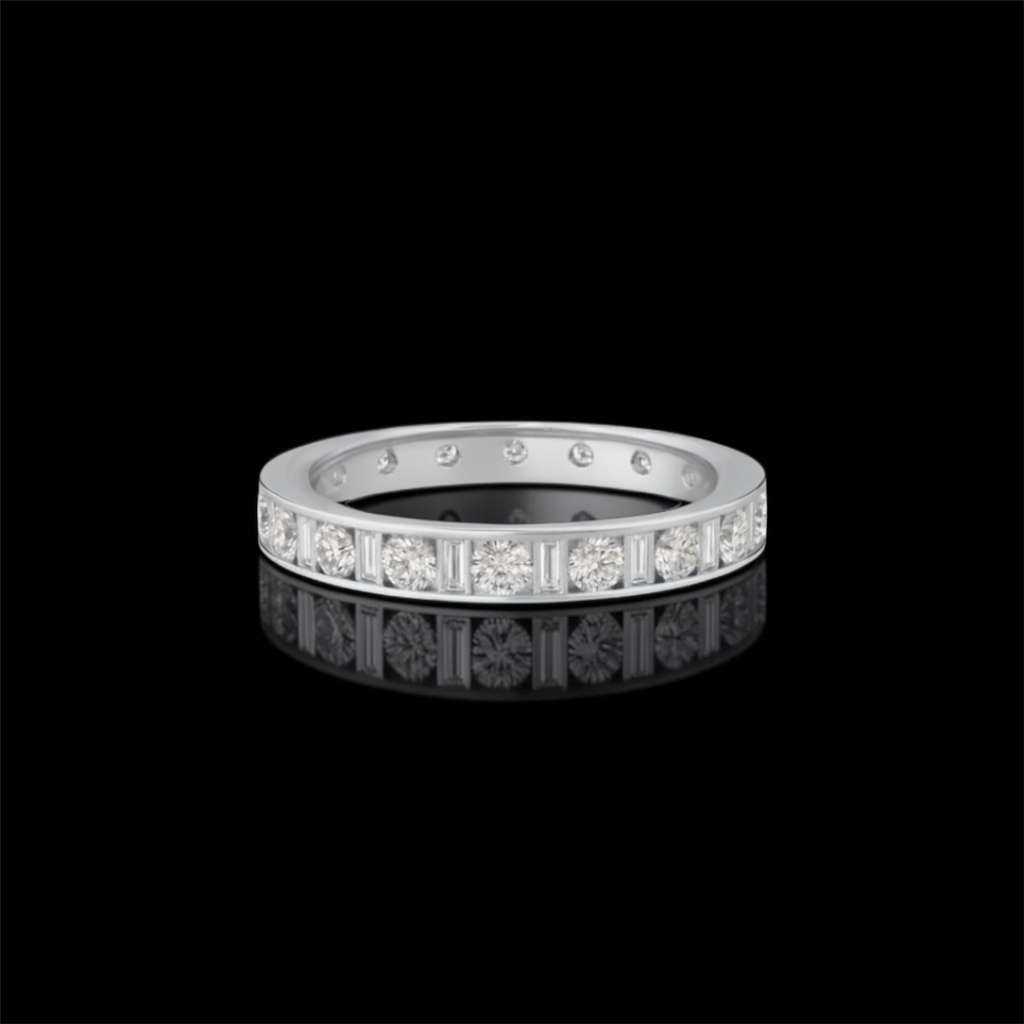 Eternity Alternating Diamond Band