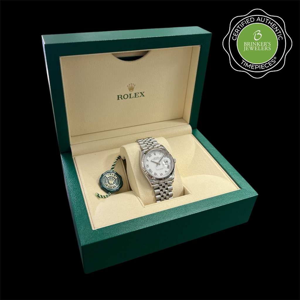 Certified Authentic Rolex Oyster Perpetual Datejust 36mm 126234