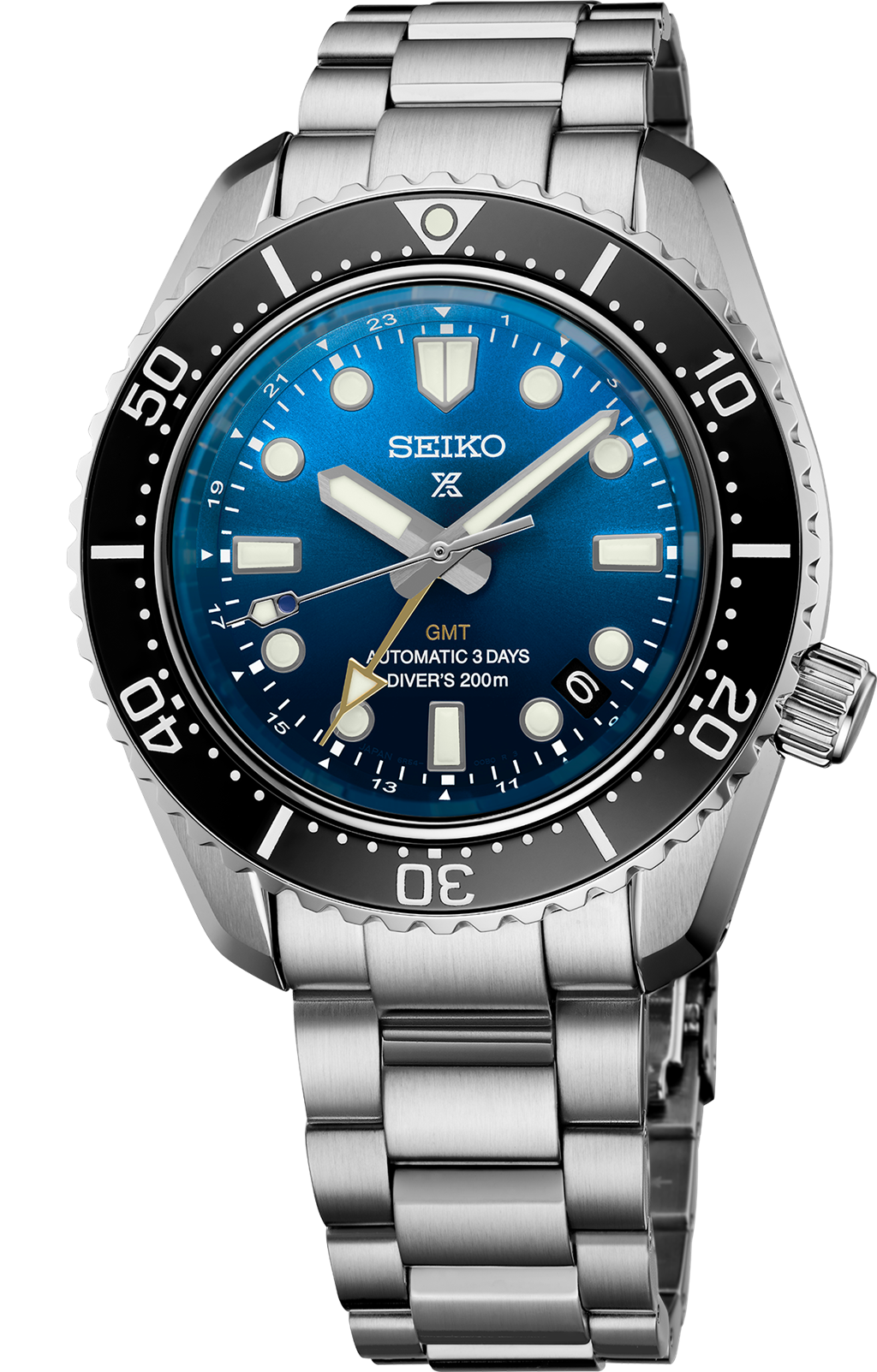 Prospex 1968 Heritage Diver’s GMT Blue Dial Automatic Watch – Model SPB477