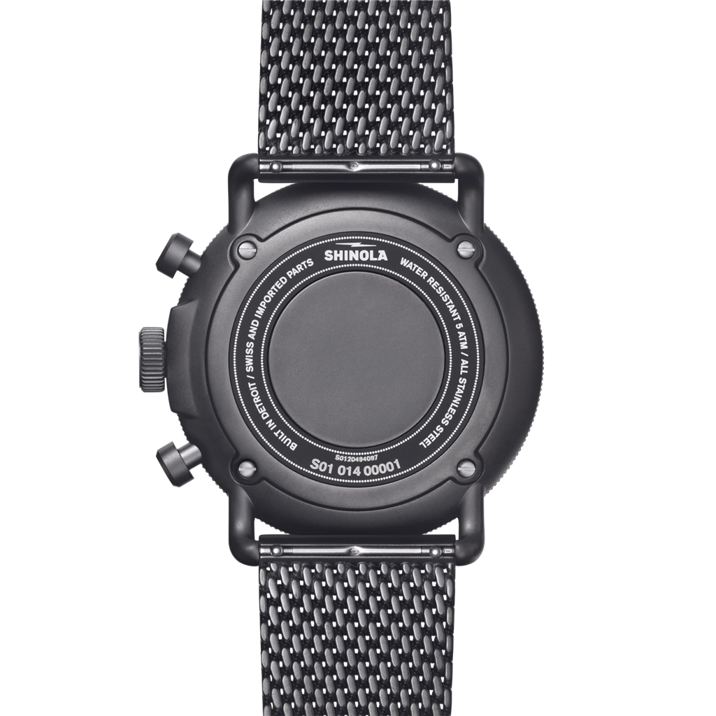 Canfield C56 2 Eye Chrono 43mm Cool Gray Dial Stainless Steel Watch