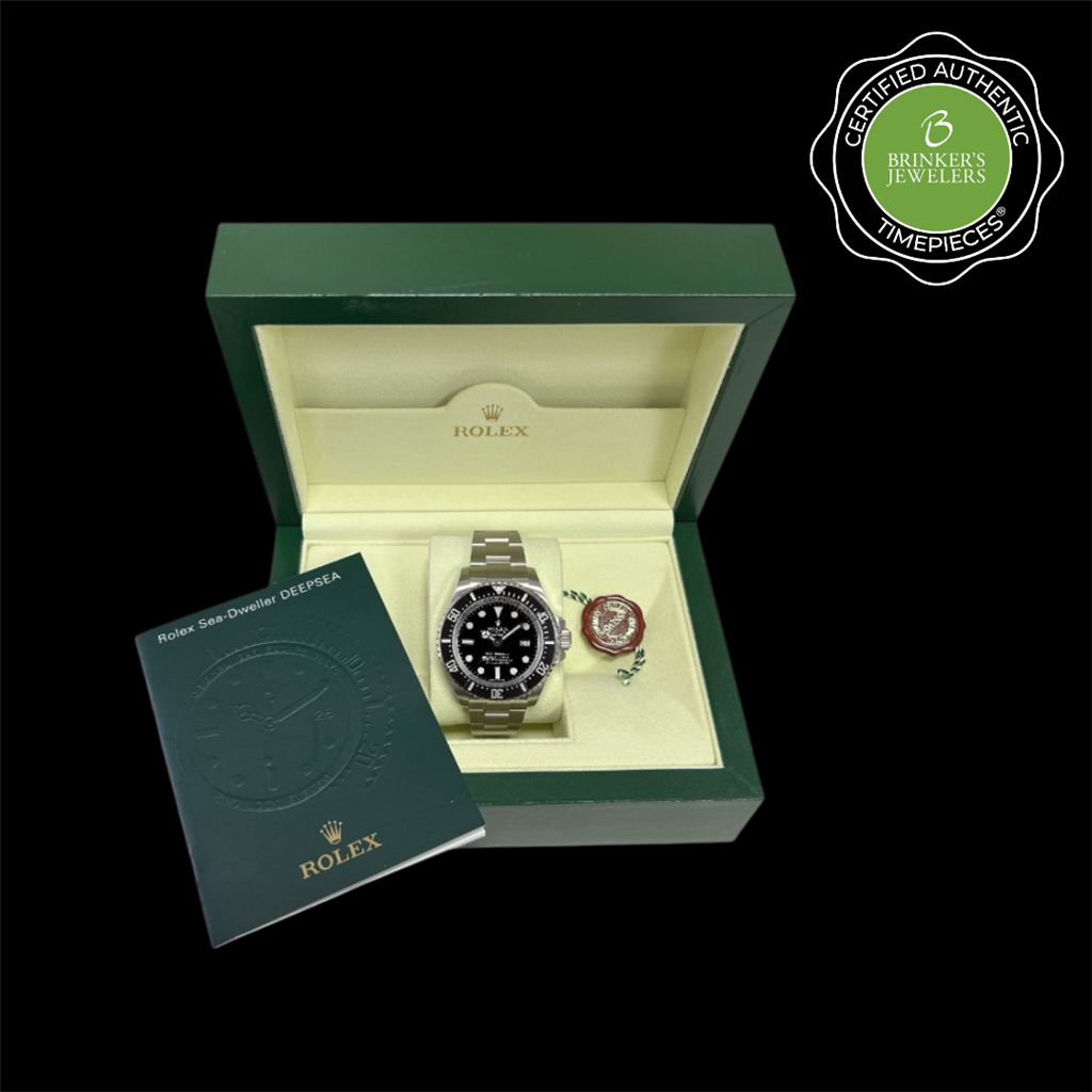 Certified Authentic Rolex Oyster Perpetual Sea-Dweller