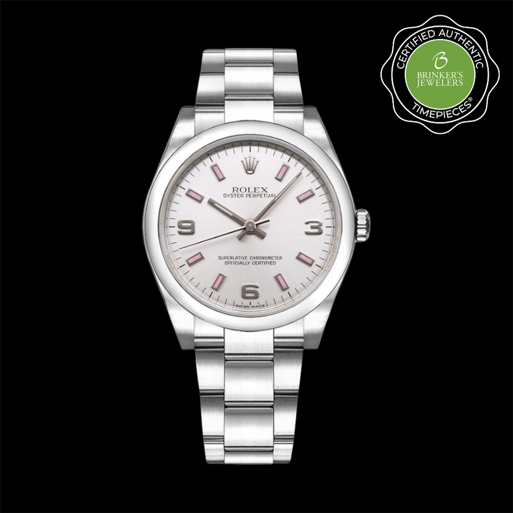 Certified Authentic Rolex Oyster Perpetual 34