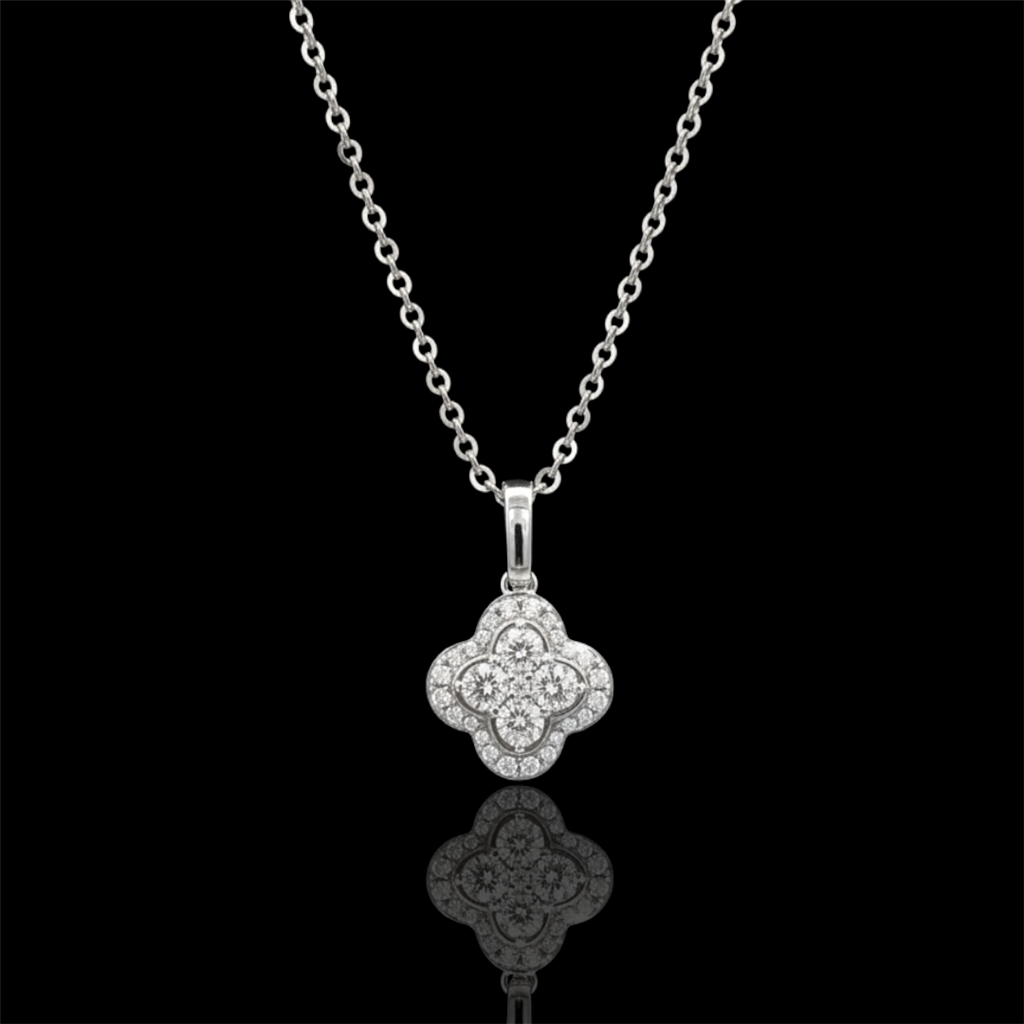 Eternity Diamond Bloom Pendant