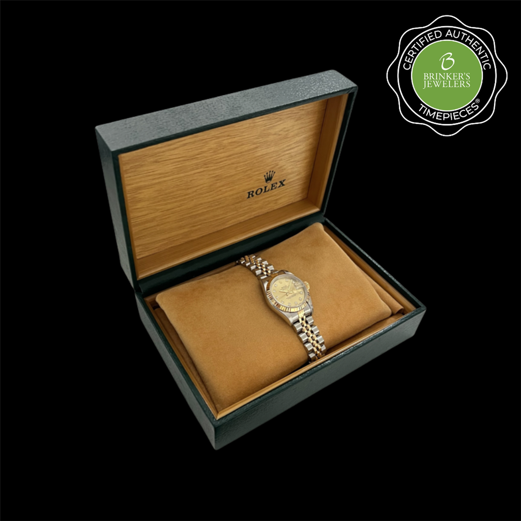 Certified Authentic Rolex Oyster Perpetual Datejust Date 26