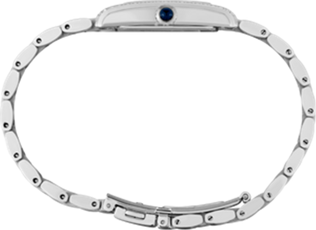 Seiko Stainless Steel White Index Dial Seiko Essentials SUR558 - side view