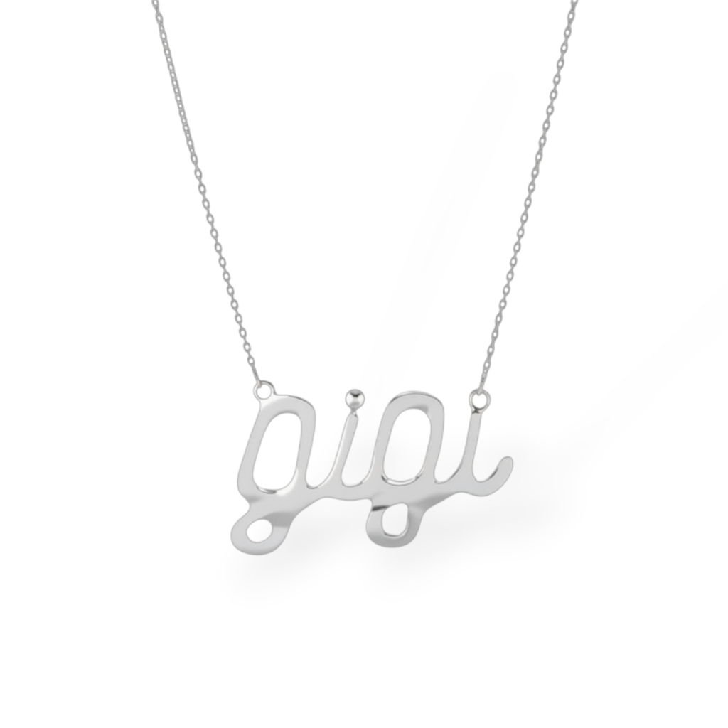 Sterling Silver Gigi Pendant Necklace