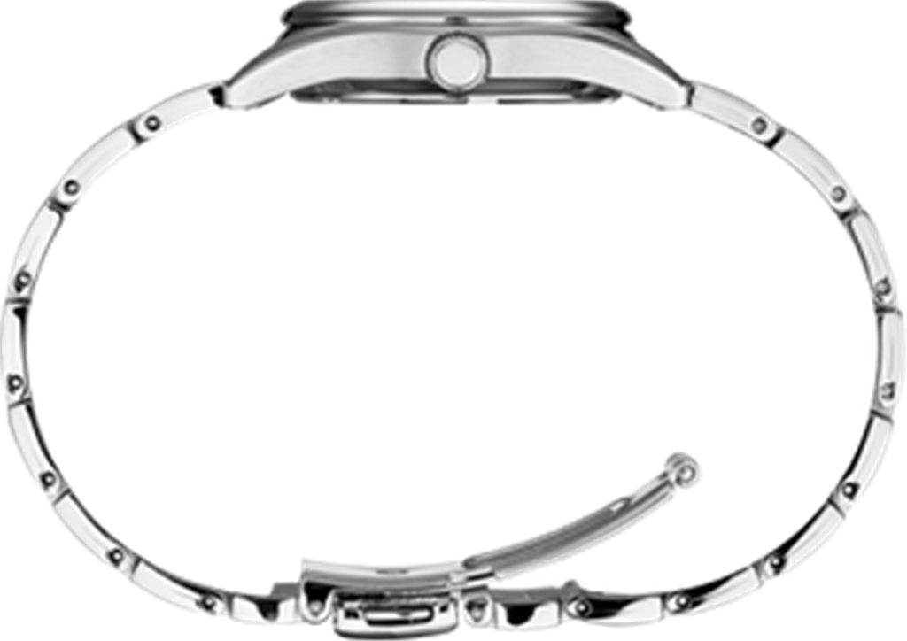 Seiko Stainless Steel Silver Index Dial SUR633