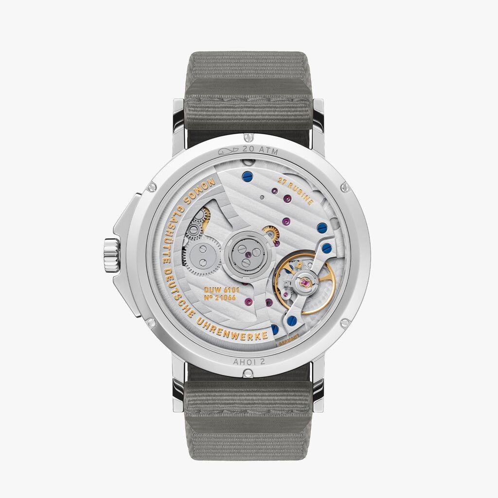 Nomos Glashutte Ahoi Neomatik 38 Date Sand