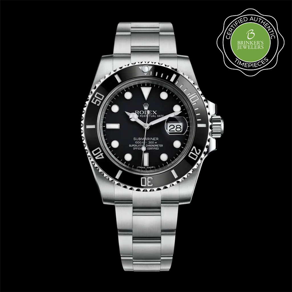 Certified Authentic Rolex Oyster Perpetual Submariner I Brinker's
