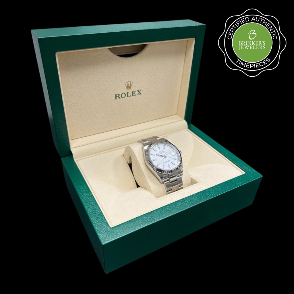 Certified Authentic Rolex Oyster Perpetual Datejust 41