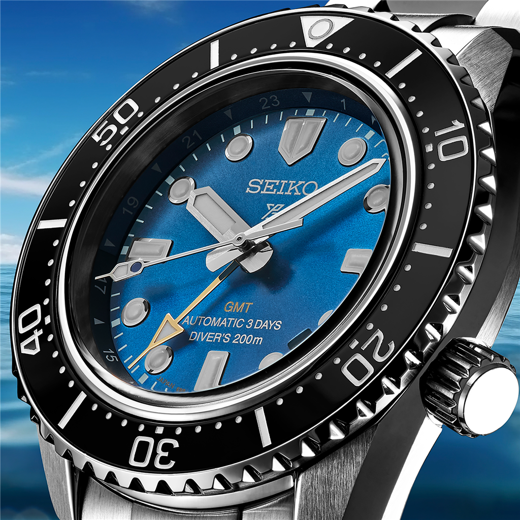 Prospex 1968 Heritage Diver’s GMT Blue Dial Automatic Watch – Model SPB477
