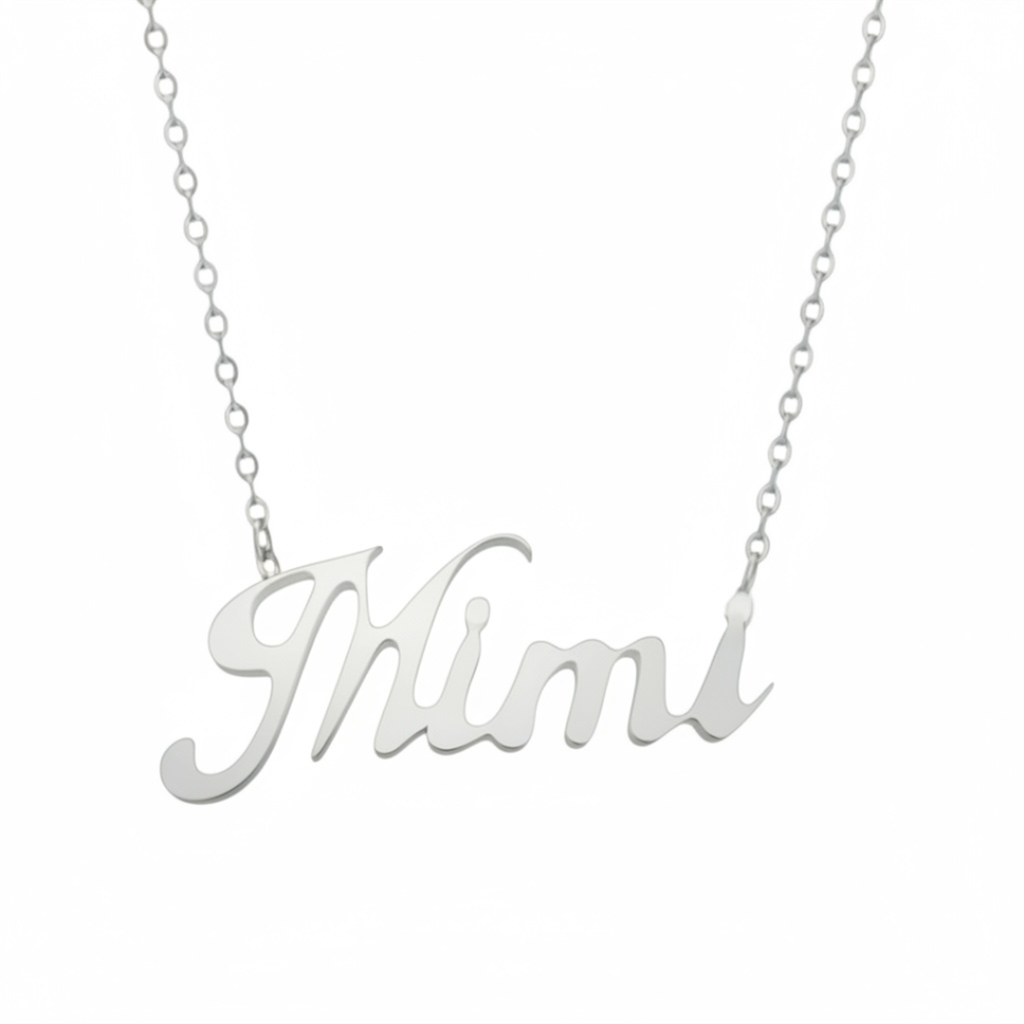 Sterling Silver Mimi Pendant Necklace