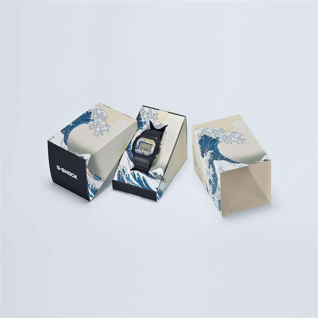 G-Shock DW-5600KHK-25-1 Hokusai “The Great Wave” Limited Edition Watch