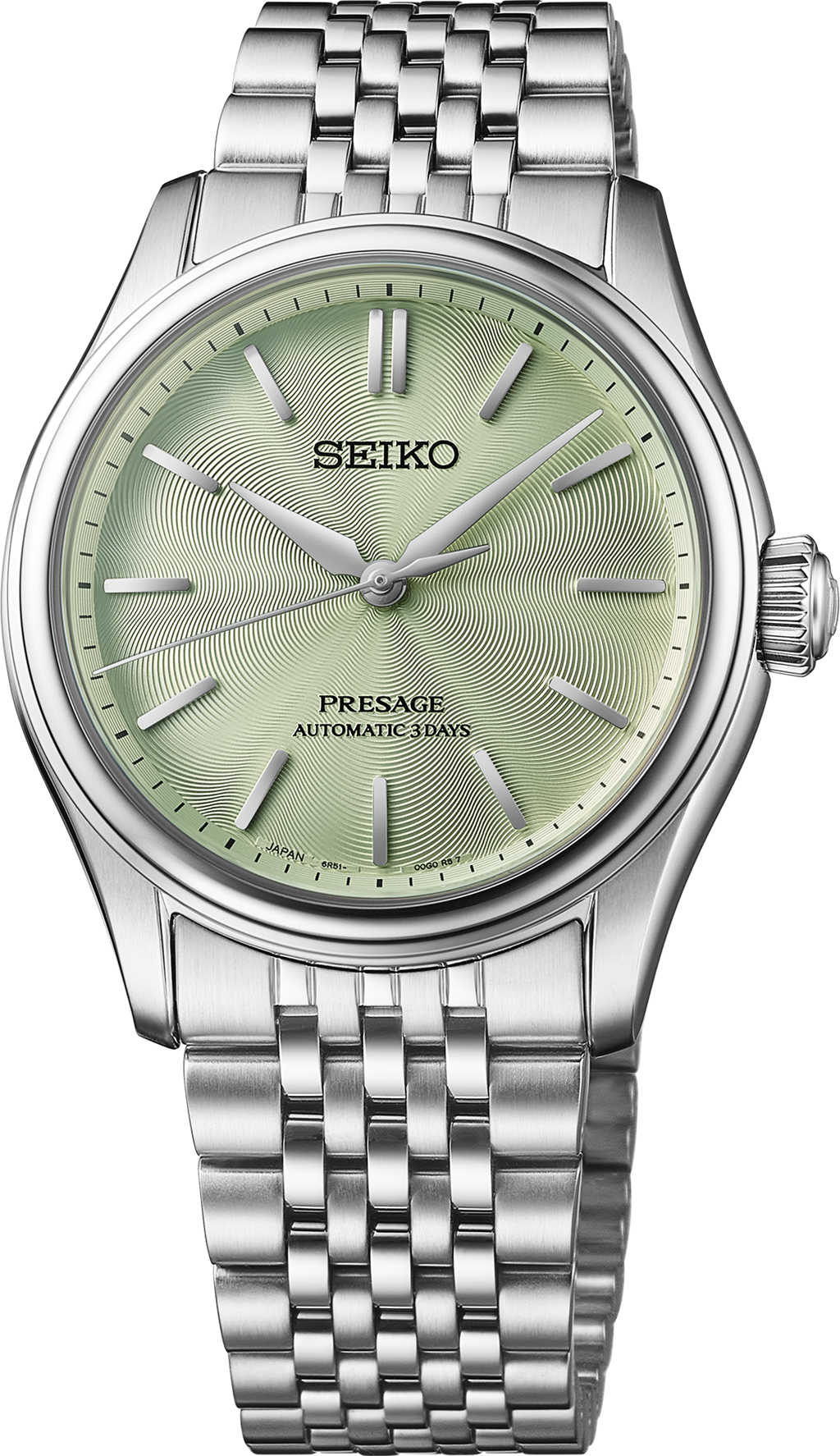 Presage Classic Series Stainless Steel Green Dial Automatic Watch – HCC002