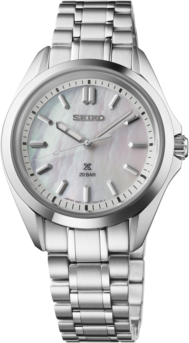Seiko Prospex Stainless Steel Mother-of-Pearl Index Dial  display picture 1