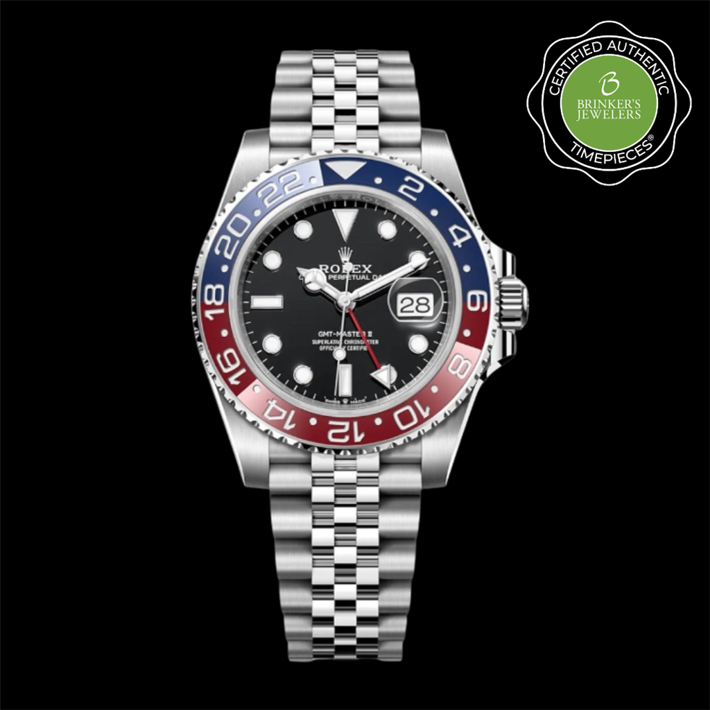 Certified Authentic Rolex Oyster Perpetual GMT-Master II