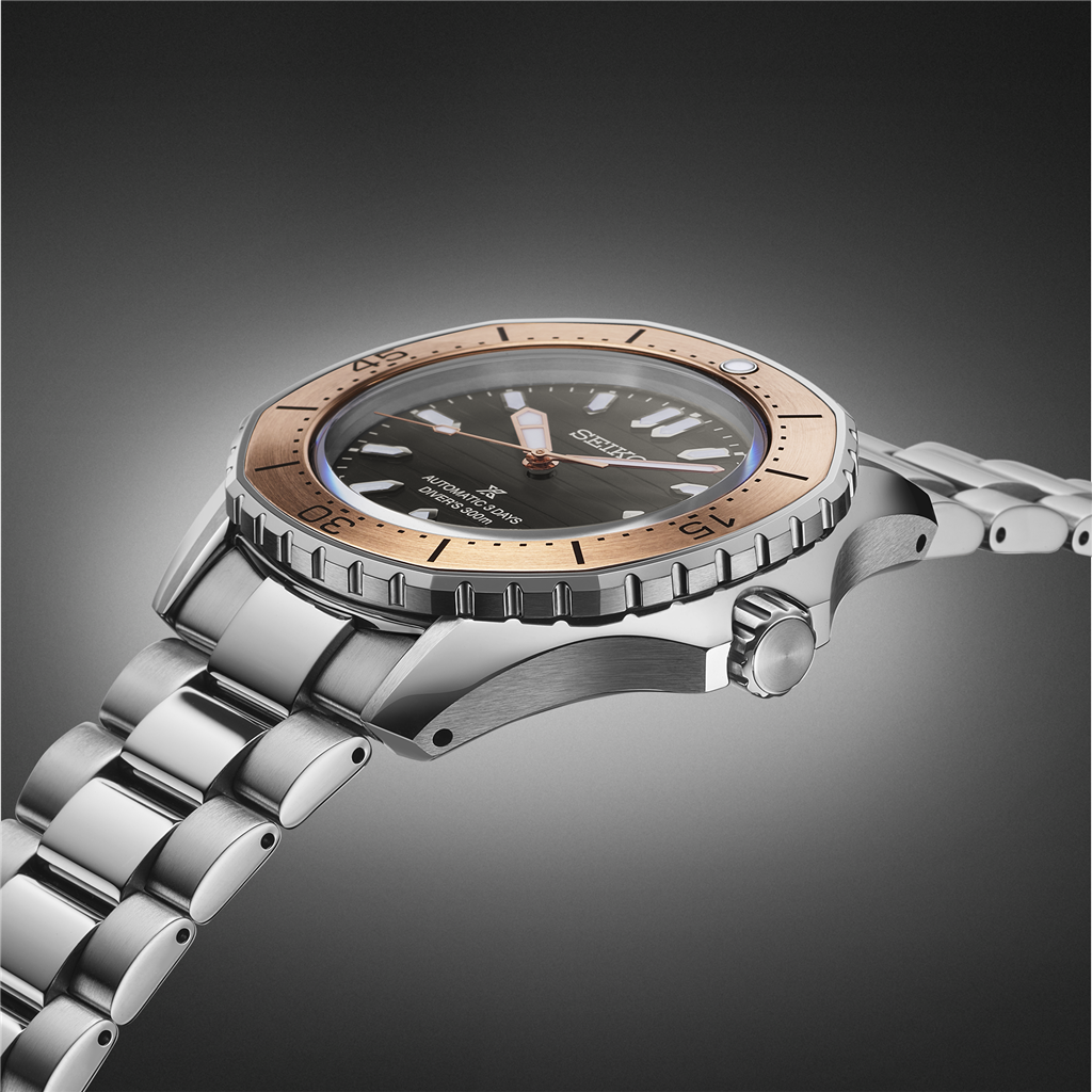 Seiko Prospex Sea Stainless Steel Gray Index Dial Watch – Ref. SPB485