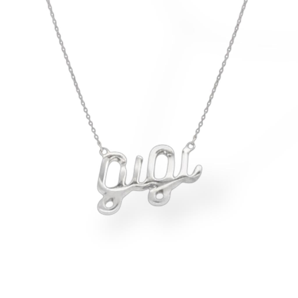 Sterling Silver Gigi Pendant Necklace