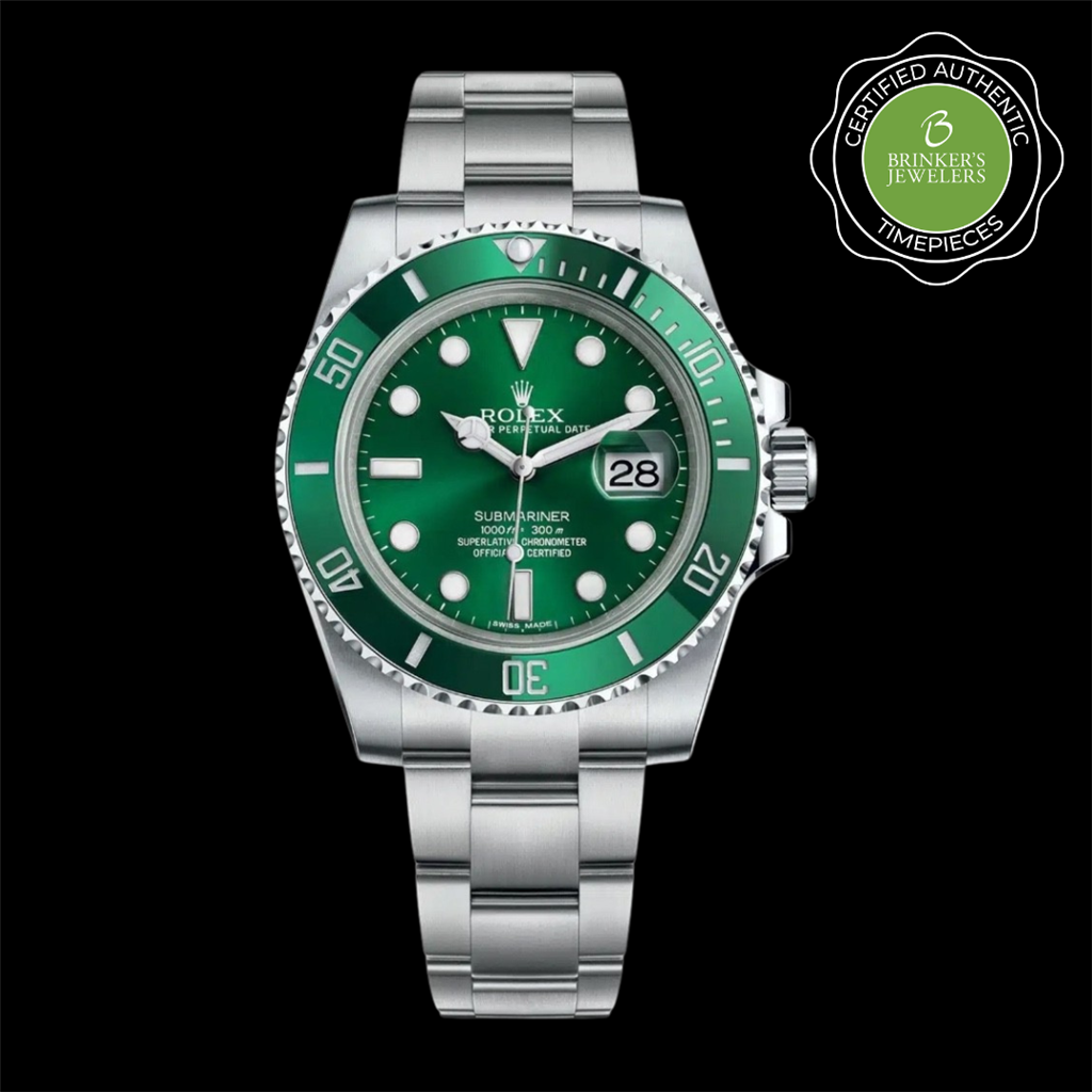 Certified Authentic Rolex Oyster Perpetual Submariner Date 40mm