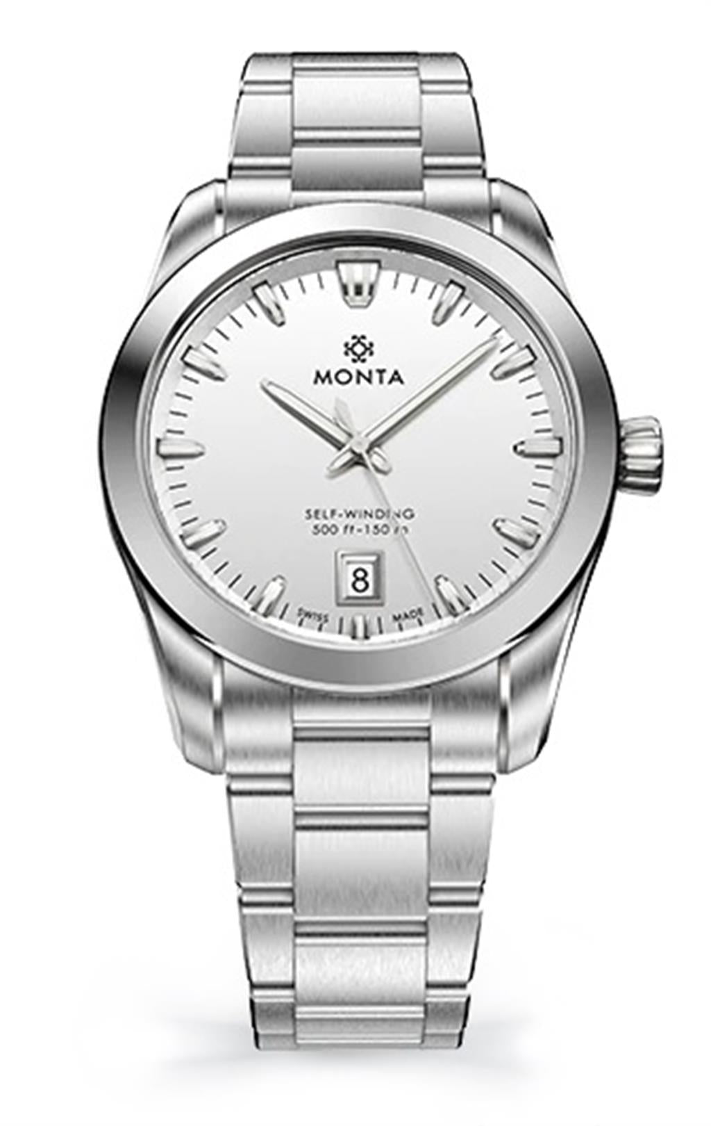 Noble Time & Date - OPALIN SILVER