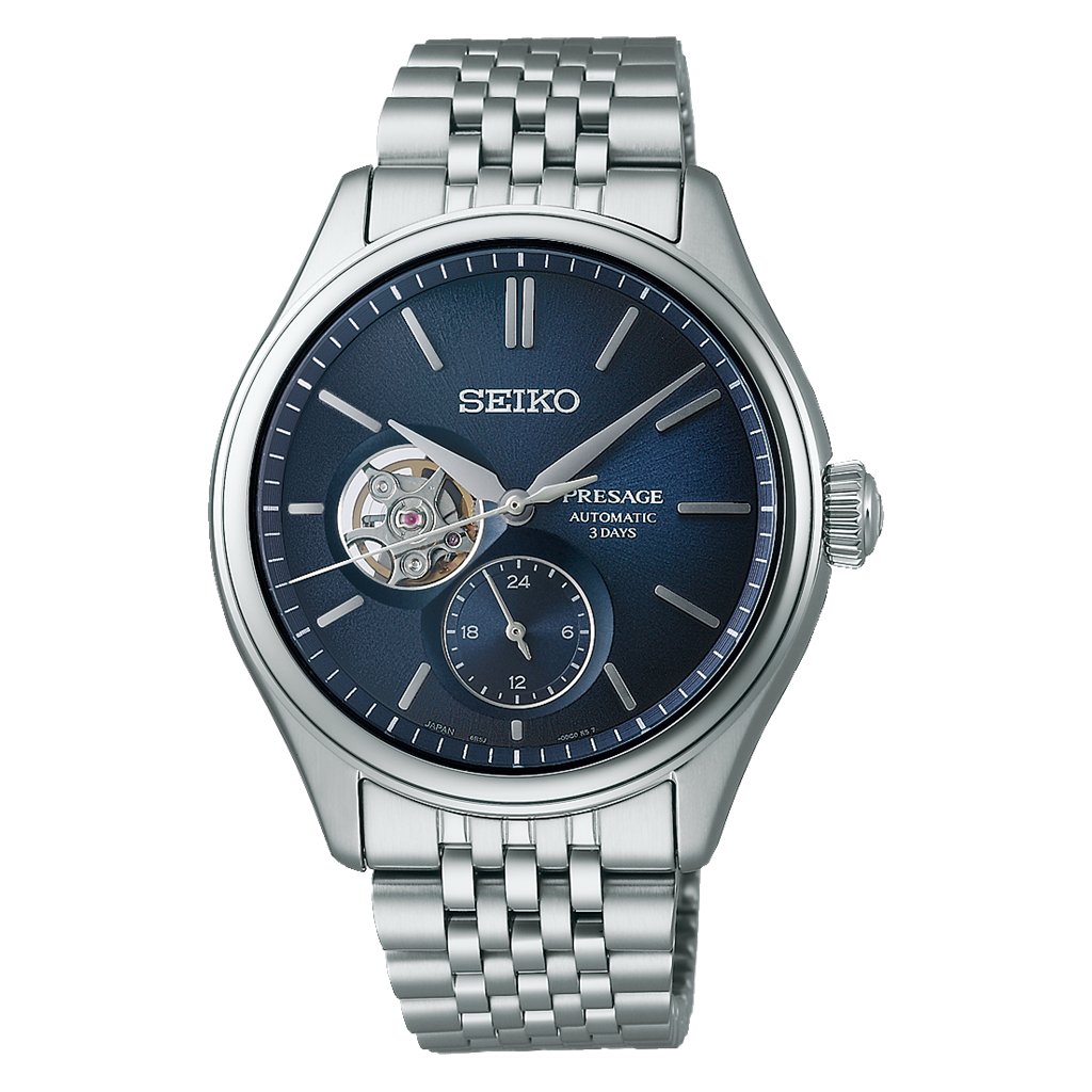 Seiko Presage SPB527 – Classic Open Heart Automatic Watch