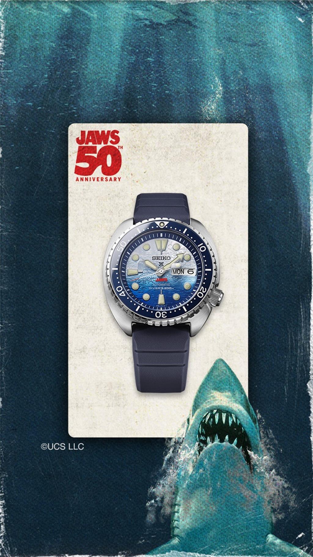 Sea Prospex Limited Edition SRPL81 JAWS 50th Anniversary