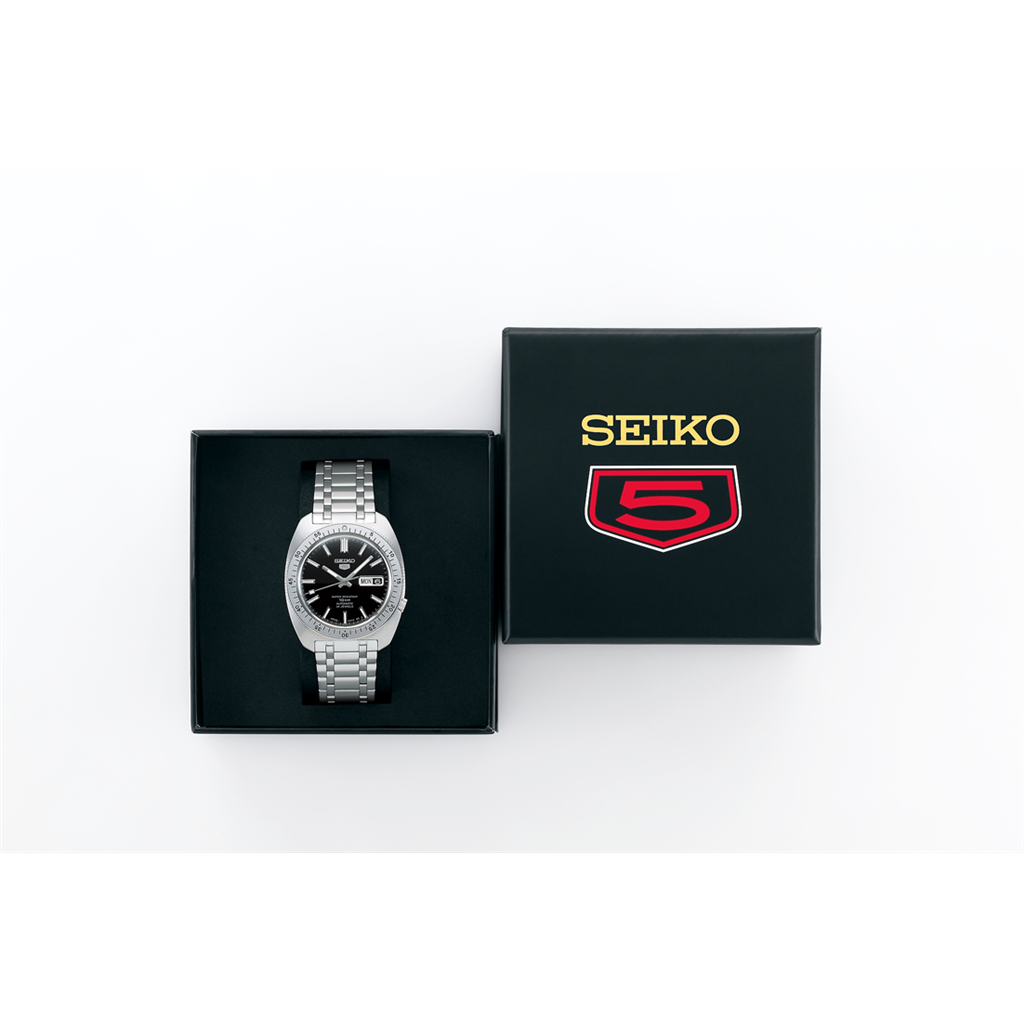 Seiko 5 Sports SRPL93 SKX Heritage Design Limited Edition Stainless Steel Black Dial Watch