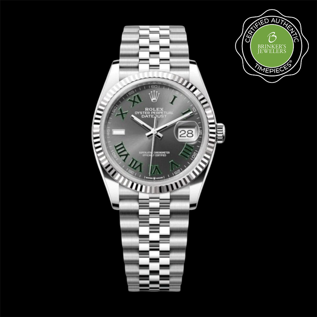Certified Authentic Rolex Oyster Perpetual Datejust 36mm