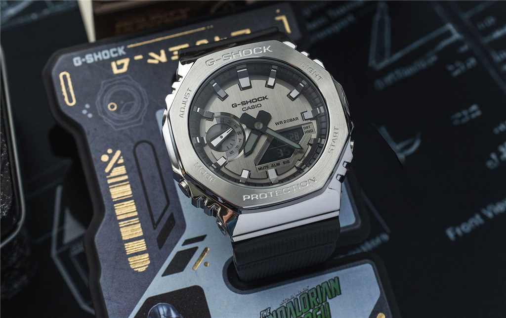 G-Shock GM-2100-1ASW Star Wars: The Mandalorian And Grogu Limited Edition Watch