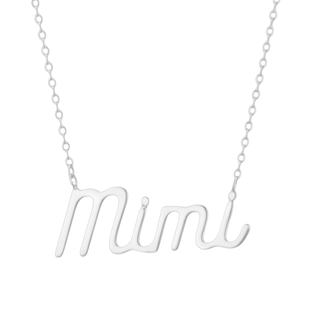 Ladies Sterling Silver Mimi Necklace – 18"