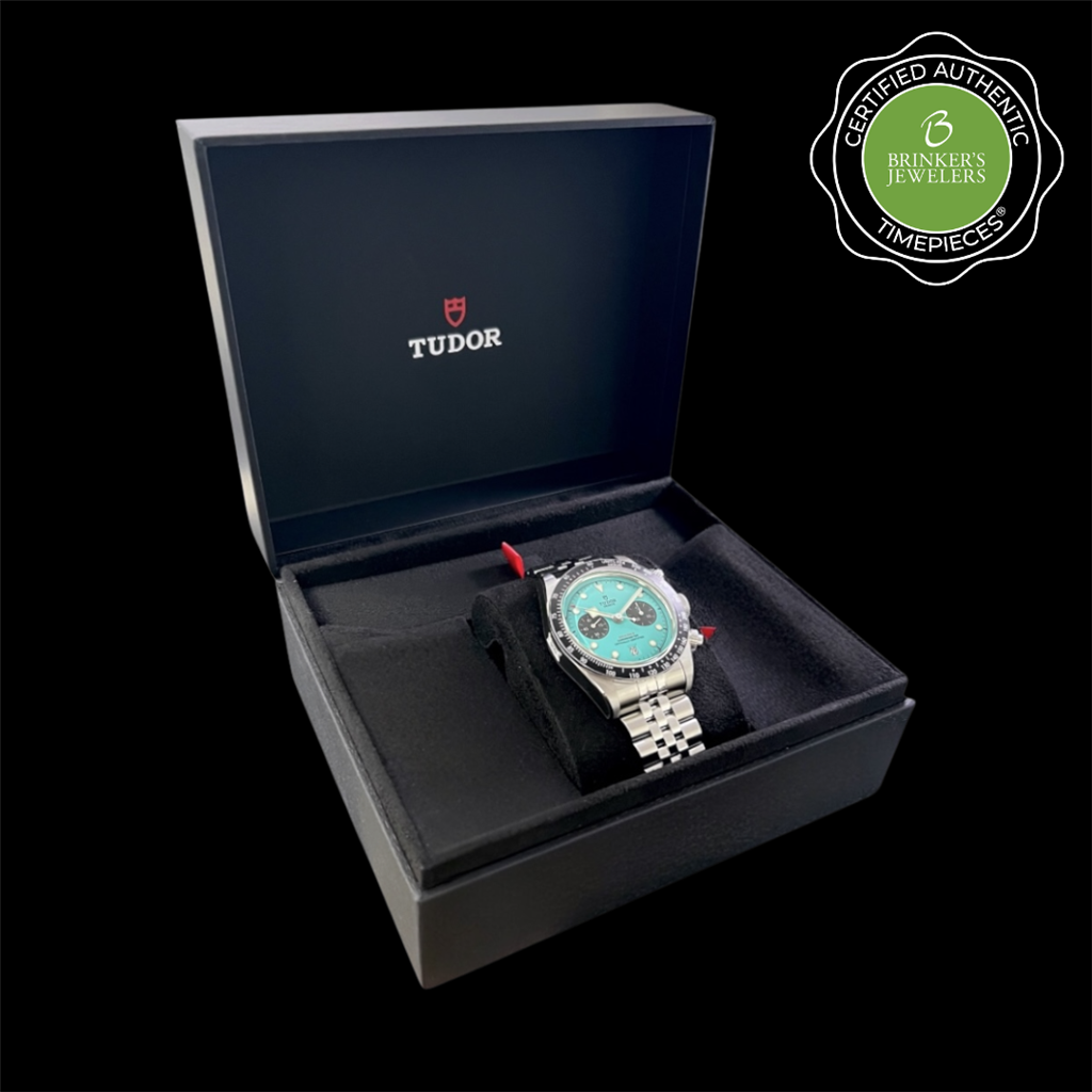 Certified Authentic Tudor Black Bay Chrono