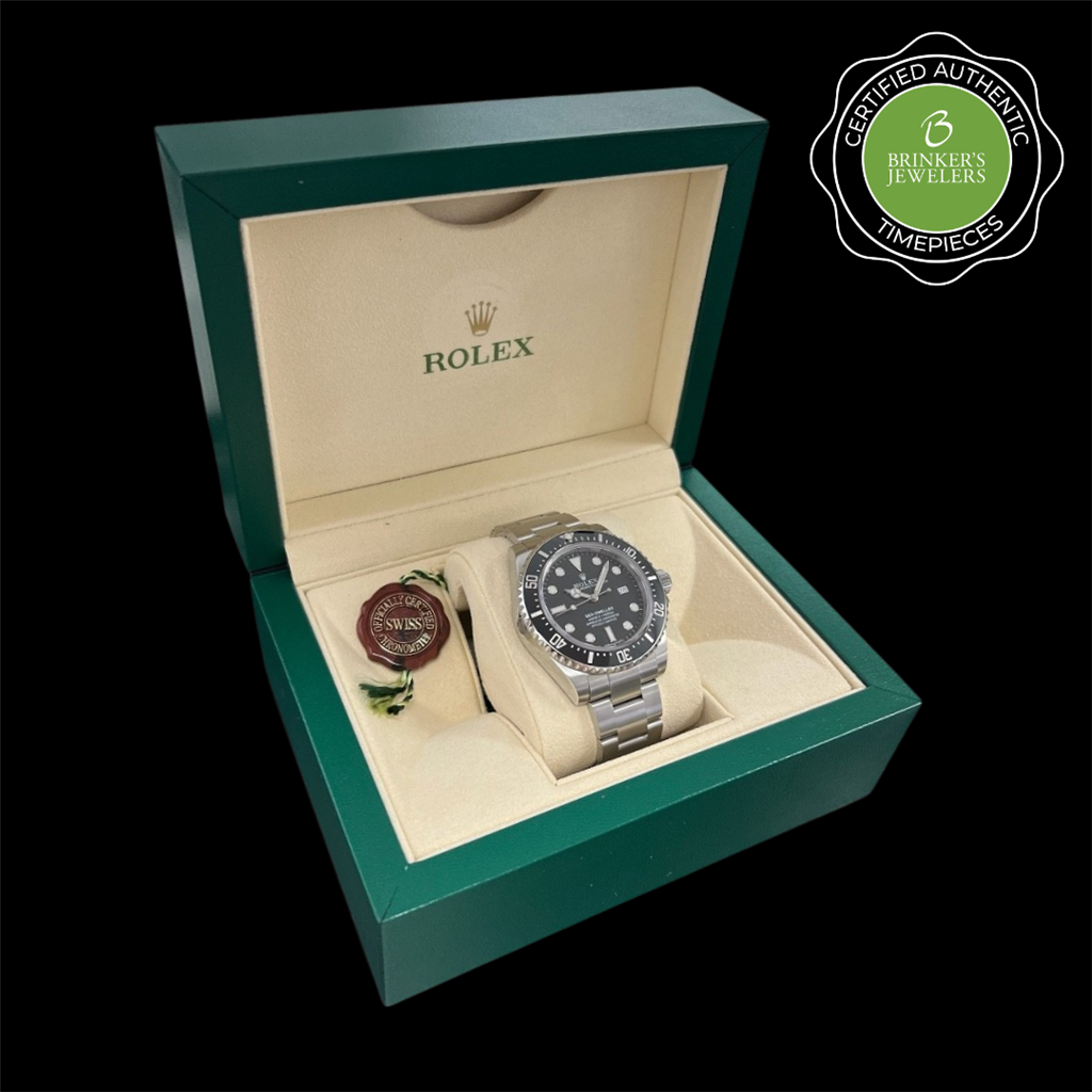 Certified Authentic Rolex Oyster Perpetual Sea-Dweller