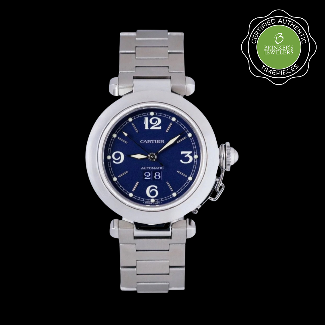 Certified Authentic Cartier Pasha C 35mm 582-01081