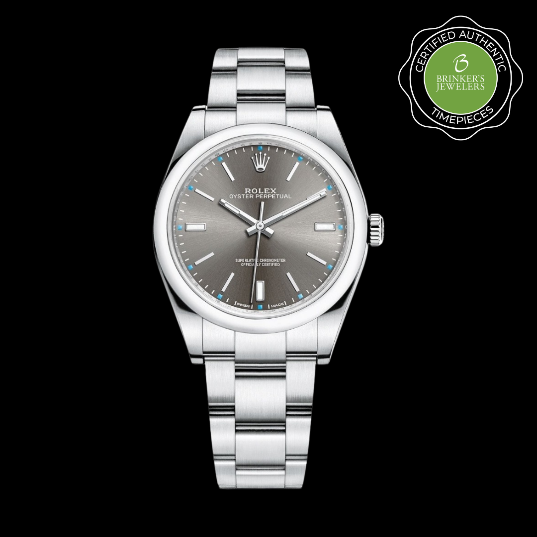 Certified Authentic Rolex Oyster Perpetual 39
