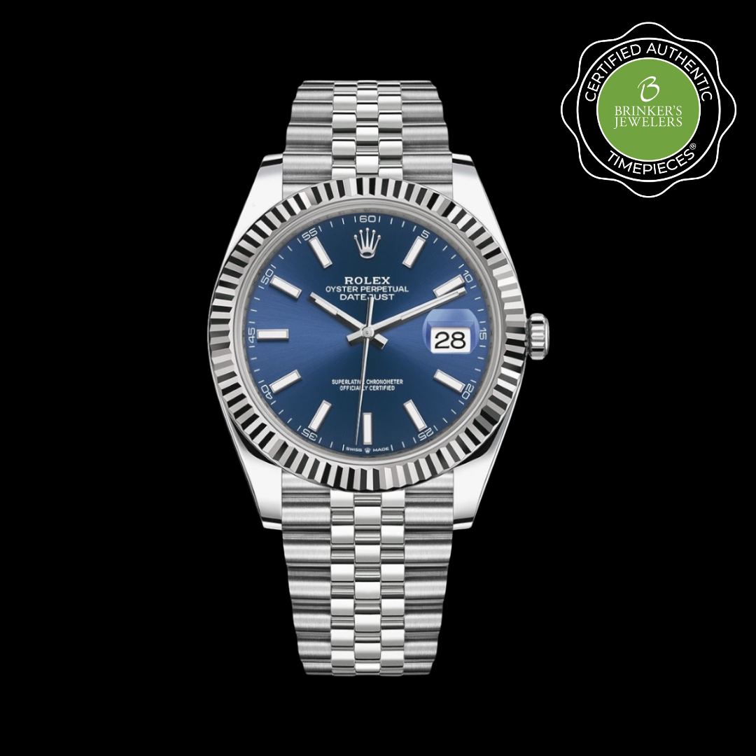 Certified Authentic Rolex Oyster Perpetual Datejust 41