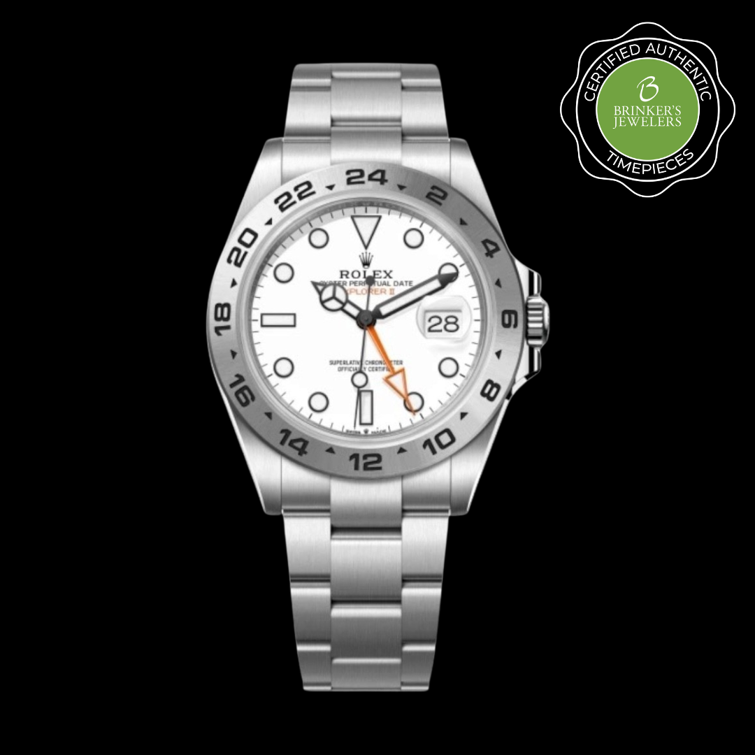 Certified Authentic Rolex Explorer II 42