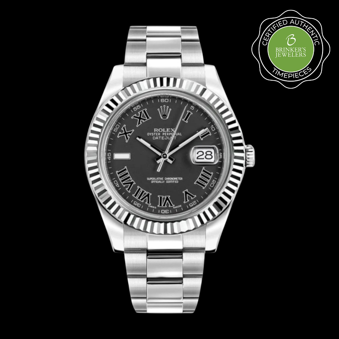 Certified Authentic Rolex Oyster Perpetual Datejust 41 581-00909