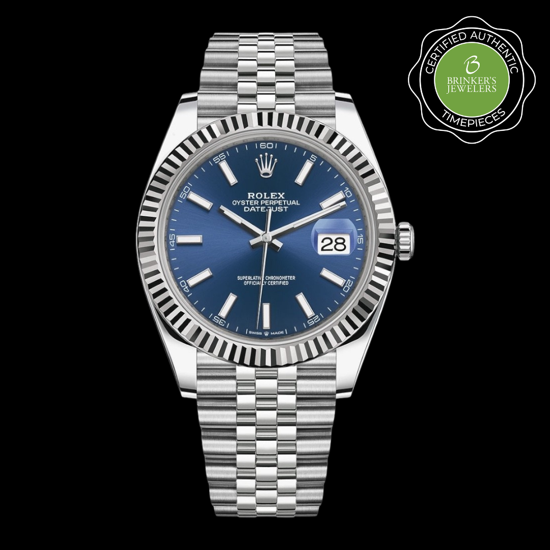 certified authentic rolex datejust 