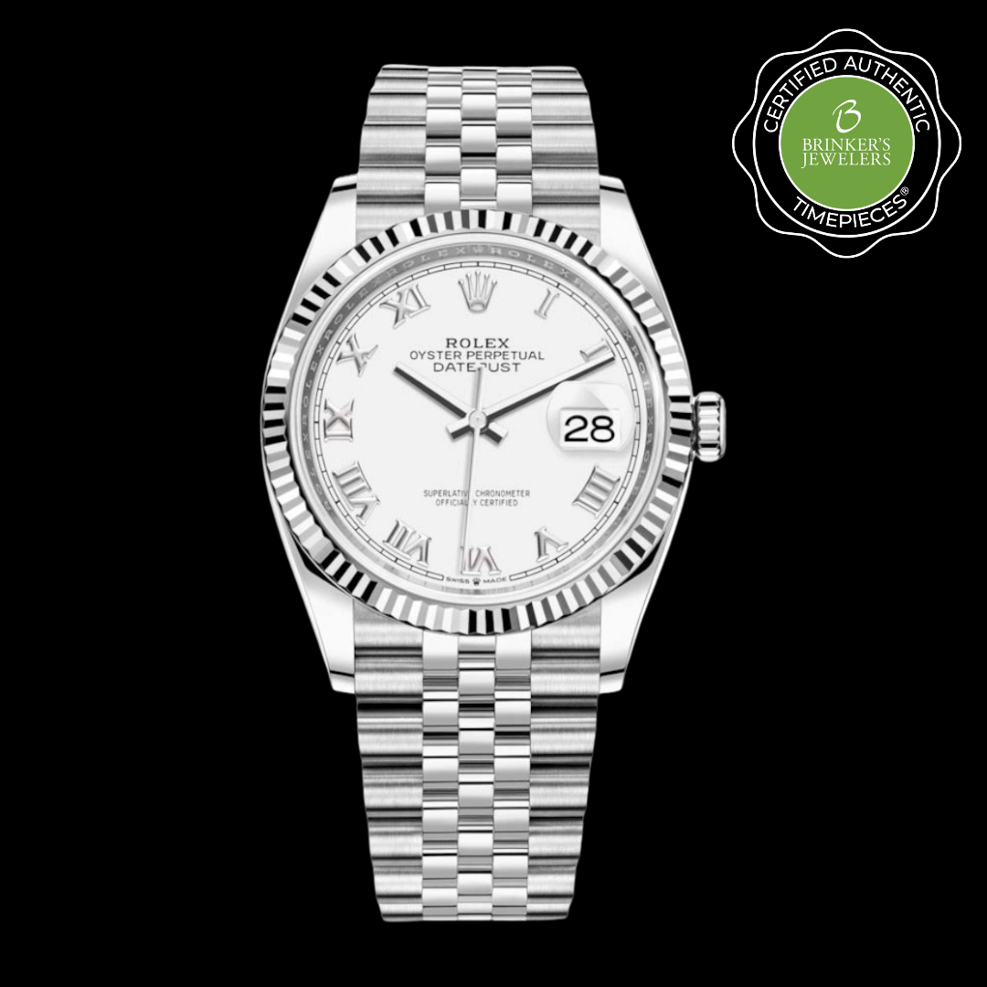 Certified Authentic Rolex Oyster Perpetual Datejust 36mm 581-00934
