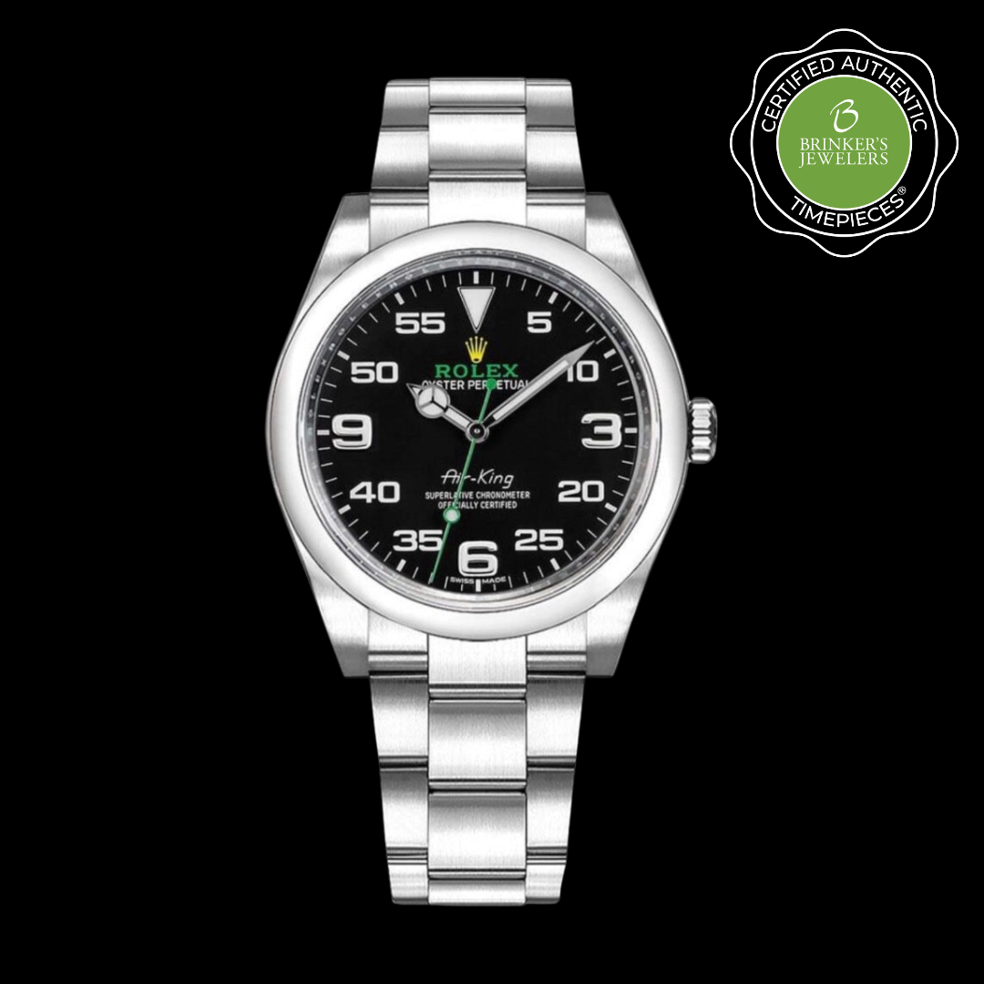 Certified Authentic Rolex Oyster Perpetual Air-King 40mm 581-00936
